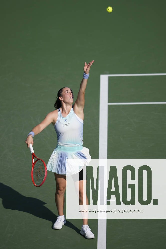 WTA, Tennis Damen Kinoshita Group Japan Open - Day 3 Tereza Valentova of the Czech Republic plays her round of 16 singles match against Lilli Tagger of Austria at the 2026 Kinoshita Group Japan Open Women s tennis tournament at Utsubo Tennis Center in Osaka, Japan, on October 21, 2026. Osaka Japan