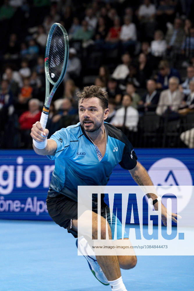 TENNIS : ATP, Tennis Herren 250 - Grand Tennis AURA - Decines (France) 21 10 2026 Stan Wawrinka (SUI) vs Martin Landaluce (ESP) during the tournament of the Auvergne Rhône-Alpes Grand Prix at the LDLC Arena in Décines on October 21, 2026. Photo Sandrine Thesillat PsNewZ