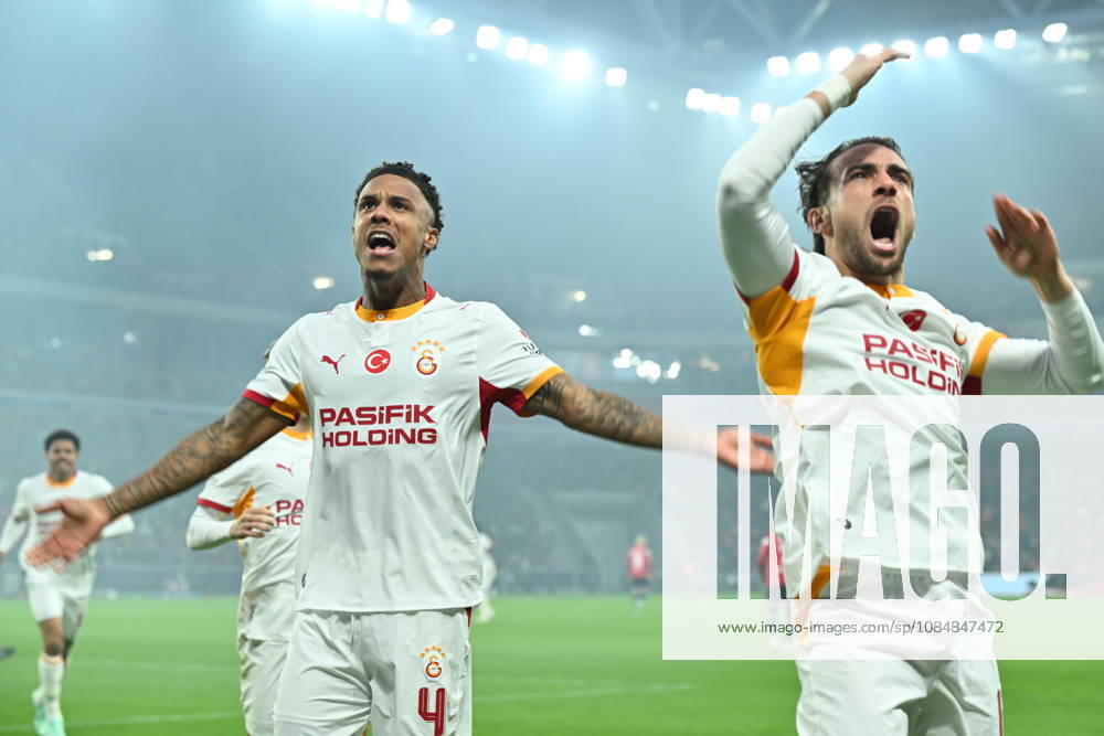 Lille v Galatasaray - UEFA Champions League LILLE, FRANCE - OCTOBER 21: Yunus Akgun of Galatasaray celebrates after a goal during UEFA Champions League match between Lille and Galatasaray at Stade Pierre-Mauroy (Pierre Mauroy Stadium) in Lille, France on October 21, 2026. Mustafa Yalcin Anadolu Lille France. Editorial use only. Please get in touch for any other usage.