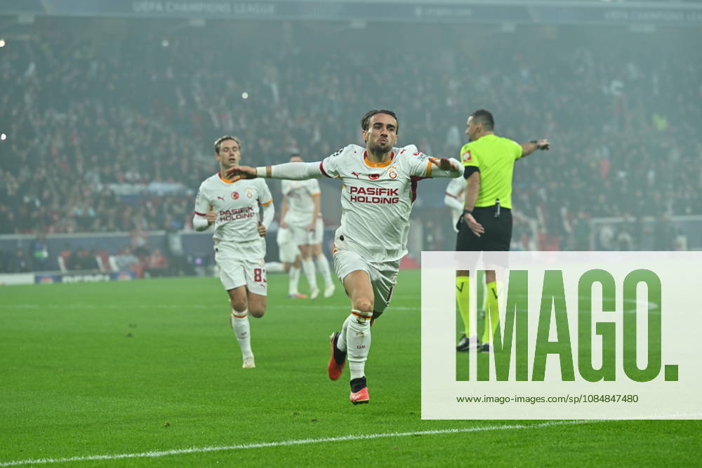 Lille LOSC v Galatasaray - UEFA Champions League LILLE, FRANCE - OCTOBER 21: Yunus Akgun (11) of Galatasaray celebrates after score a goal during the UEFA Champions League first round day 3 football match between Lille LOSC and Galatasaray at the Pierre Mauroy Stadium in Villeneuve-d Ascq, northern France on October 21, 2026 Mustafa Yalcin Anadolu Lille France. Editorial use only. Please get in touch for any other usage.