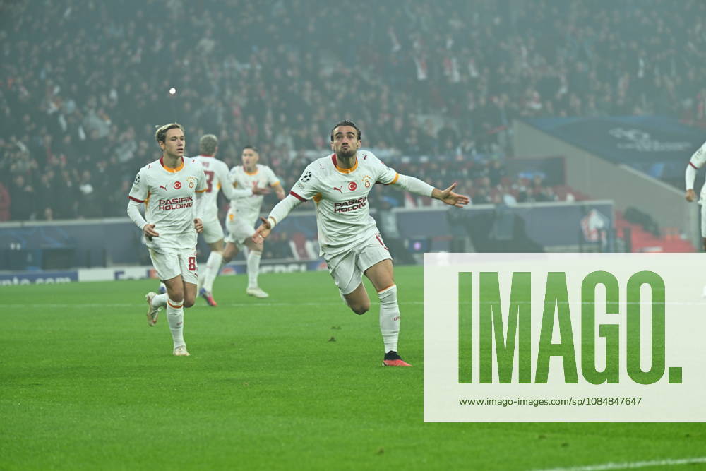 Lille LOSC v Galatasaray - UEFA Champions League LILLE, FRANCE - OCTOBER 21: Yunus Akgun of Galatasaray celebrates after scoring a goal during the UEFA Champions League first round day 3 football match between Lille LOSC and Galatasaray at the Pierre Mauroy Stadium in Villeneuve-d Ascq, northern France on October 21, 2026 Mustafa Yalcin Anadolu Lille France. Editorial use only. Please get in touch for any other usage.