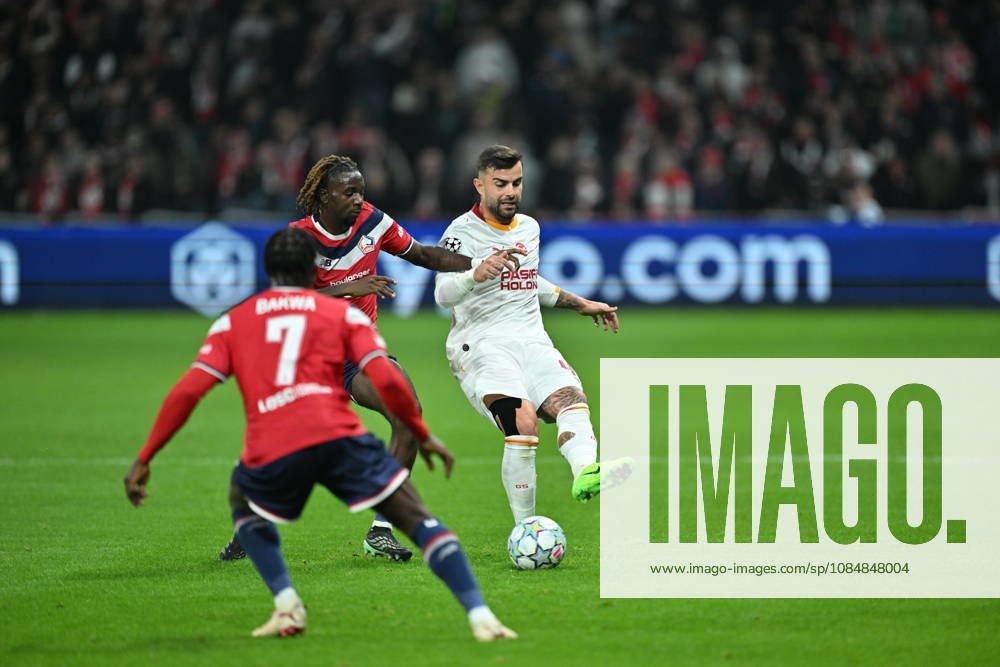 Lille v Galatasaray - UEFA Champions League LILLE, FRANCE - OCTOBER 21: Abdulkerim Bardakci of Galatasaray competes during UEFA Champions League match between Lille and Galatasaray at Stade Pierre-Mauroy (Pierre Mauroy Stadium) in Lille, France on October 21, 2026. Mustafa Yalcin Anadolu Lille France. Editorial use only. Please get in touch for any other usage.