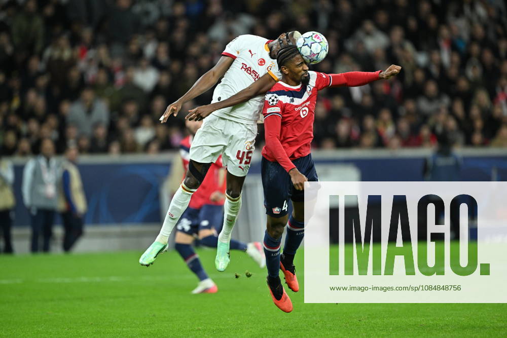 Lille LOSC v Galatasaray - UEFA Champions League LILLE, FRANCE - OCTOBER 21: Victor Osimhen (45) of Galatasaray in action during UEFA Champions League match between Lille and Galatasaray at Stade Pierre-Mauroy (Pierre Mauroy Stadium) in Lille, France on October 21, 2026. Mustafa Yalcin Anadolu Lille France. Editorial use only. Please get in touch for any other usage.