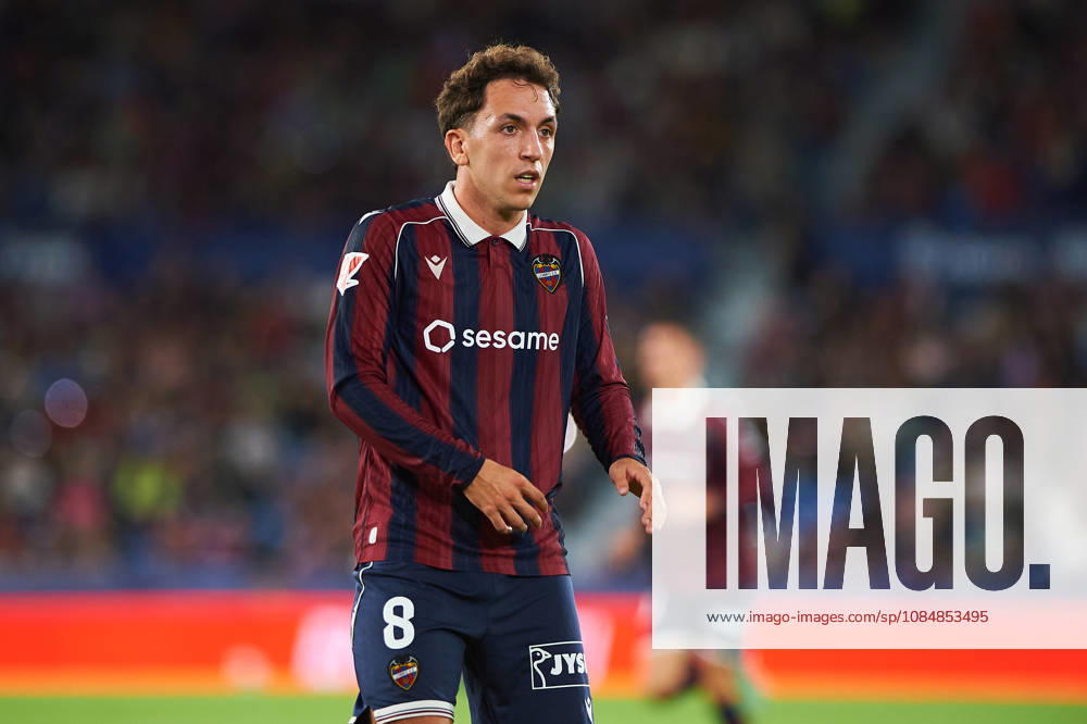 Jon Ander Olasagasti (Levante UD) during the LaLiga EA Sports match between Levante UD and Athletic Club at Estadi Ciutat de València on October 21, 2026 in Valencia, Spain. -