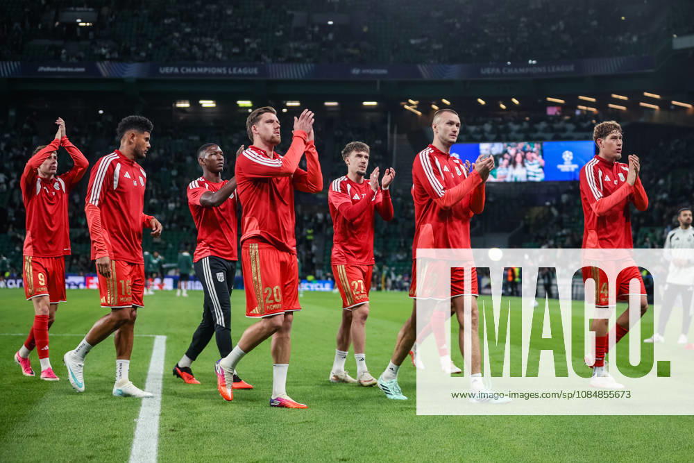 SOCCER - UEFA CL, Sporting vs LASK LISBON,PORTUGAL,21.OCT.26 - SOCCER - UEFA Champions League, Sporting Club de Portugal vs Linzer ASK. Image shows the team of LASK. GEPAxpictures xManuelxBinder