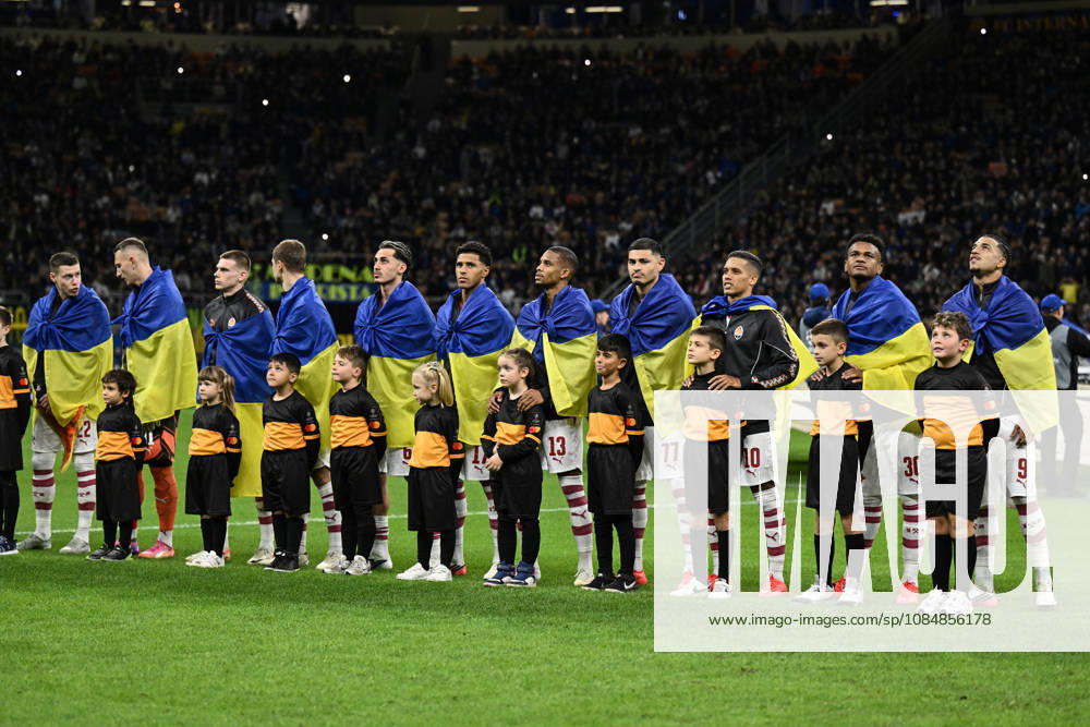 Db Milano 21 10 2026 - Champions League Inter-Shakhtar Donetsk foto Daniele Buffa Image nella foto: formazione Shakhtar Donetsk