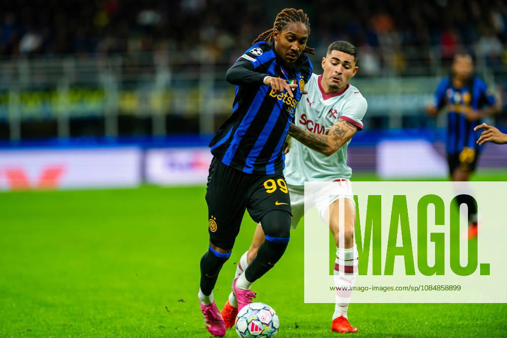Djed Spence seen during UEFA Champions League 2026 27 league phase game between Internazionale Milano and FC Shakhtar Donetsk (Gleb Soboliev Ball Raw Images) Milan San Siro Italy