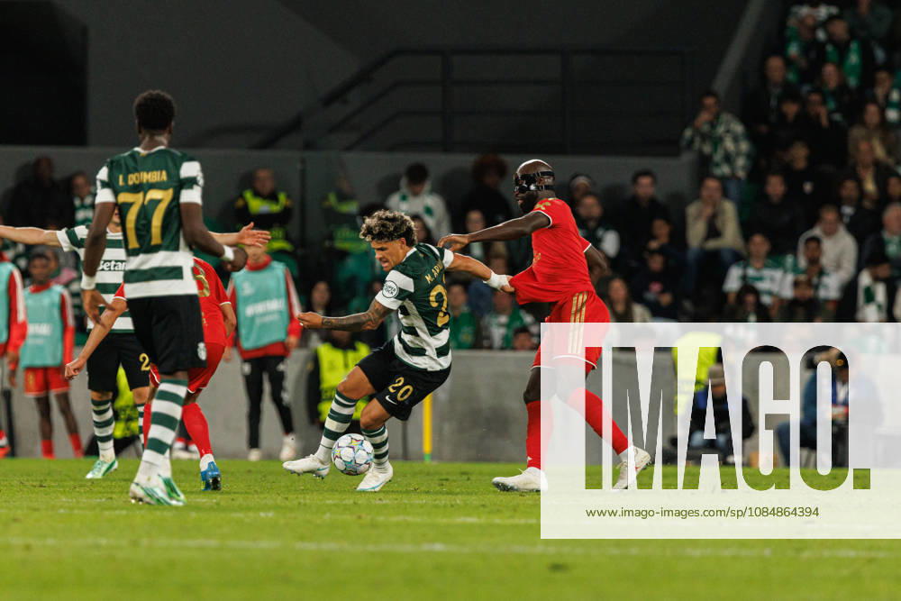 .s20. seen in football match between Sporting CP and LASK in UEFA Champions League 2026 27 at Estadio JosÃ Alvalade, Lisboa, Portugal (Luis Loureiro Ball Raw Images PT) Lisboa Estadio JosÃ Alvalade Portugal