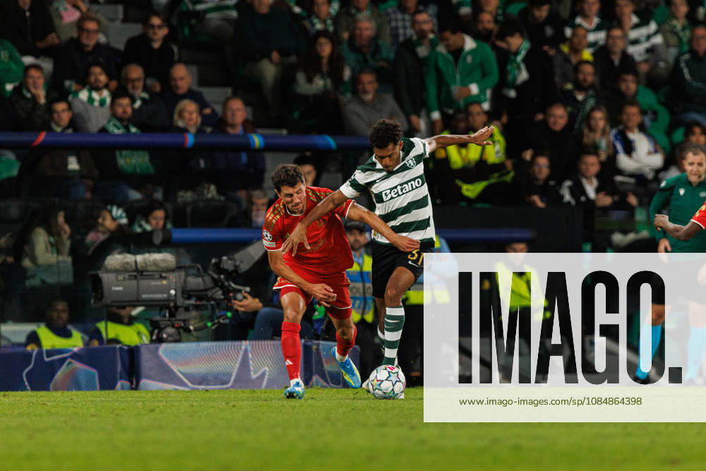 Luis Guilherme seen in football match between Sporting CP and LASK in UEFA Champions League 2026 27 at Estadio JosÃ Alvalade, Lisboa, Portugal (Luis Loureiro Ball Raw Images PT) Lisboa Estadio JosÃ Alvalade Portugal