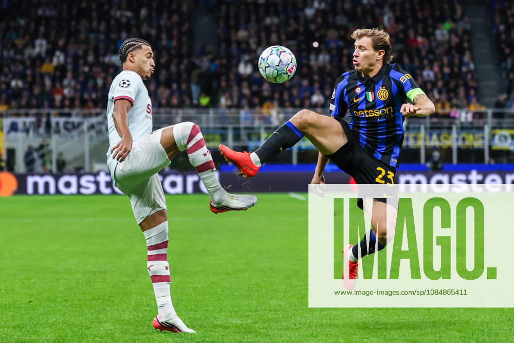 SOCCER - UEFA Champions League - Inter - FC Internazionale vs. Shakhtar Donetsk Photo by IPA ABACAPRESS.COM90001624 - Nicolo Barella of FC Internazionale in action during the 2026 27 UEFA Champions League group stage—Matchday 3—in the soccer match between FC Internazionale and FC Shakhtar Donetsk. Milan Italy