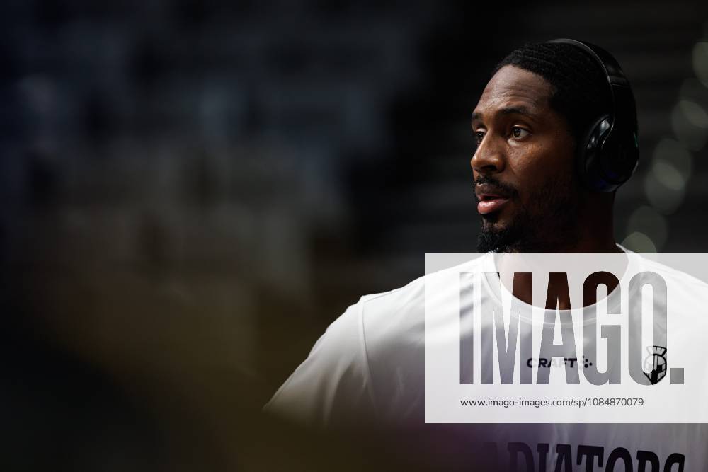 Terrell Harris (Gladiators Trier), Emotionen, Geste, Gestik, Mimik, Freisteller, Portrait Vet Concept Gladiators Trier vs KK Split, Basketball, FIBA Europe Cup, 3. Spieltag, Saison 2026 2027, 21.10.2026 Vet Concept Gladiators Trier vs KK Split, Basketball, FIBA Europe Cup, 3. Spieltag, Saison 2026 2027
