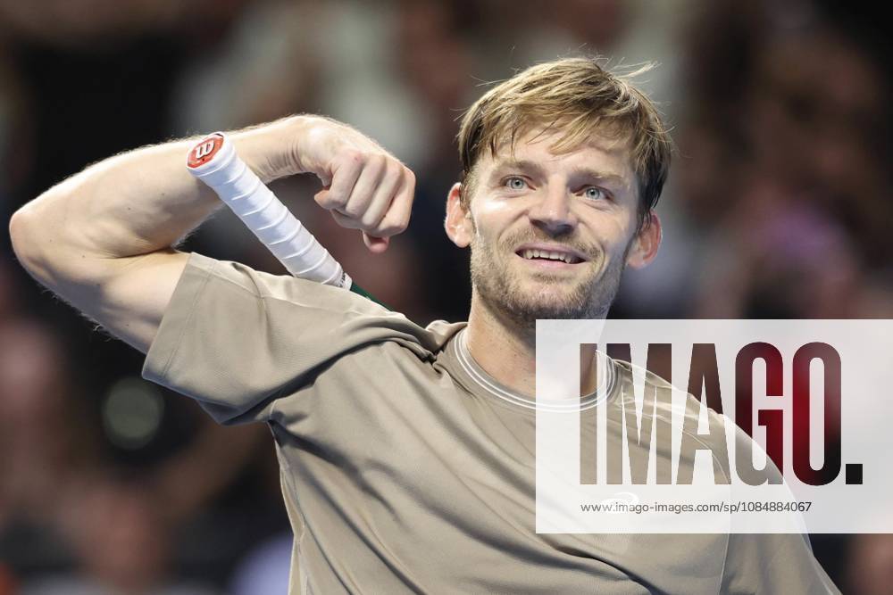 Goffin v Michelsen BNP Paribas Fortis European Open Tennis - 22 10 2026 BRUSSELS, BELGIUM - OCTOBER 22 : David Goffin (BEL) playing against Alex Michelsen (USA) during the BNP Paribas Fortis European Open Round of 16 pictured on October 22, 2026 in Brussels, Belgium, 22 10 2026 Brussels Belgium