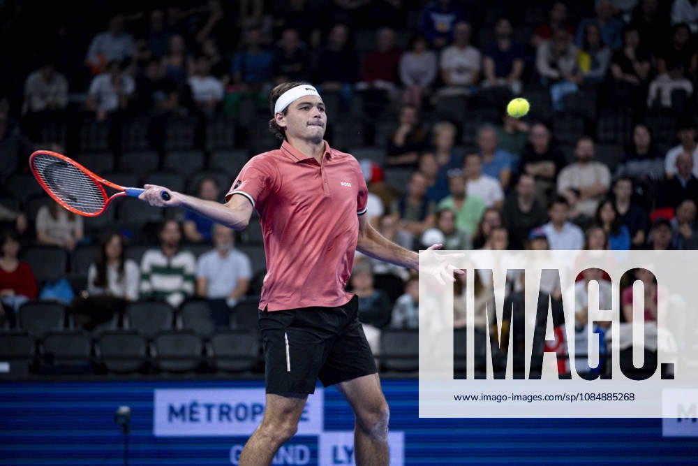 TENNIS : ATP, Tennis Herren 250 - Grand Prix Tennis AURA - Decines (France) 22 10 2026 Pierre-Hugues Herbert (FRA) vs Taylor Fritz (USA) during the tournament of the Auvergne Rhône-Alpes Grand Prix at the LDLC Arena in Décines on October 22, 2026. Photo Sandrine Thesillat PsNewZ