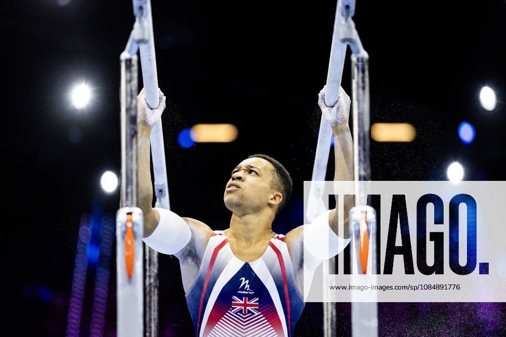ROTTERDAM - Joe Fraser (GBR) during the All-Around final at the World Gymnastics Championships in Rotterdam Ahoy. IRIS VAN DEN BROEK ANP ANPxSportx IVx 573292516 originalFilename: 573292516