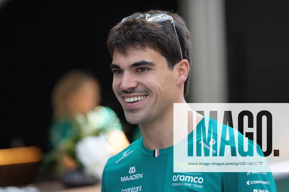 22nd October 2026; Circuit of the Americas, Austin, United States; Formula 1, United States Grand Prix, Arrival Day; Lance Stroll (18) of Canada and Aston Martin Aramco Formula One Team in the paddock BobxKupbens