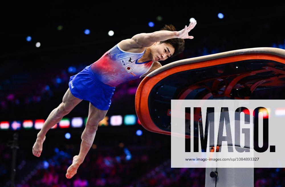 Netherlands Artistic Gymnastics World Championships 9270848 22.10.2026 Japan s Shinnosuke Oka competes on the vault during the men s team final at the 2026 World Artistic Gymnastics Championships in Rotterdam, the Netherlands. Alexey Filippov Sputnik Rotterdam Netherlands