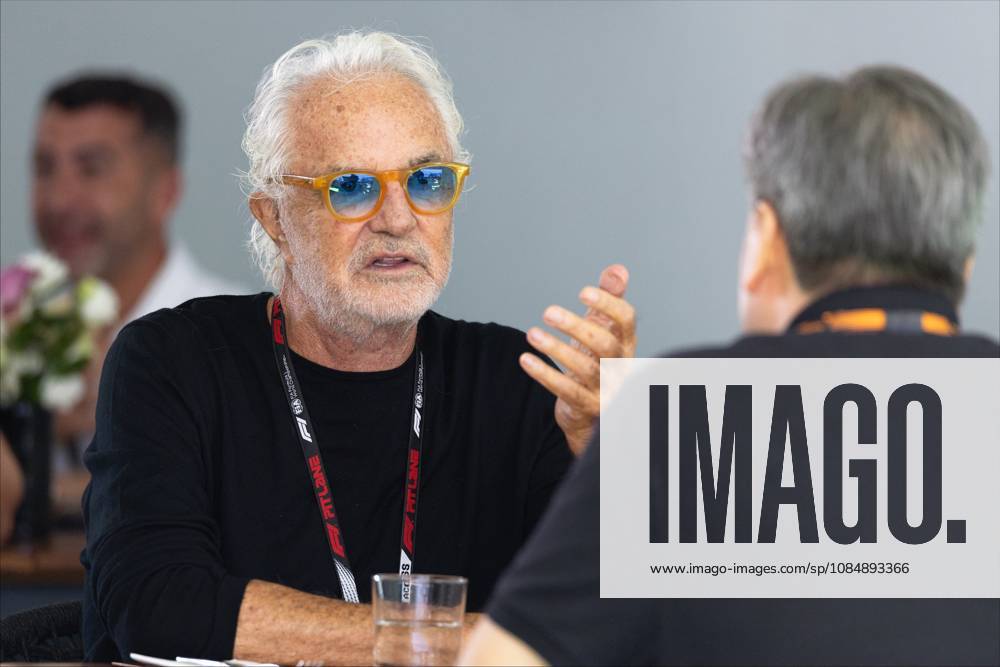 22nd October 2026; Circuit of the Americas, Austin, United States; Formula 1, United States Grand Prix, Arrival Day; Flavio Briatore, Executive Advisor, BWT Alpine Formula One Team in the paddock BobxKupbens