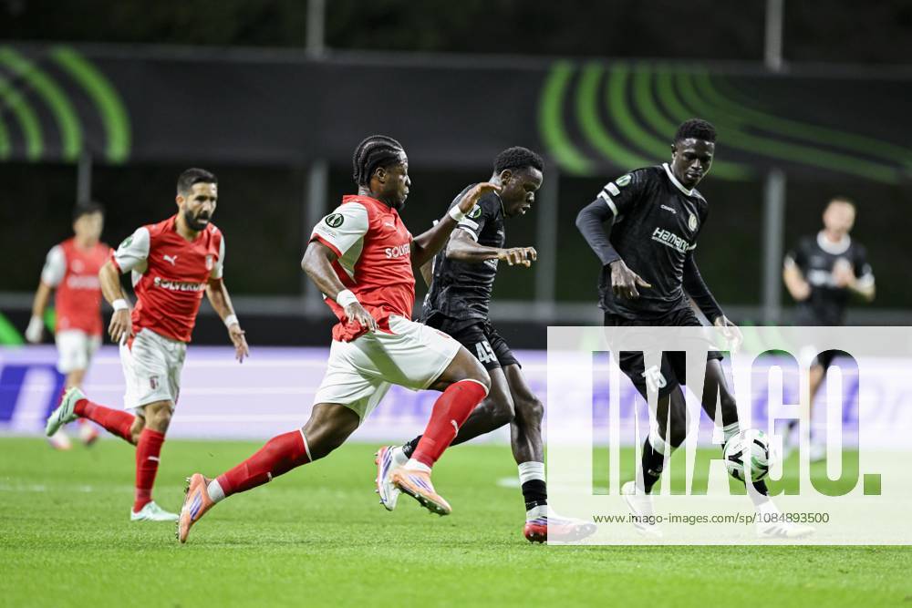 SC Braga v KAA Gent - UEFA Conference League BRAGA, PORTUGAL - OCTOBER 22 : Cisse Ibrahima forward of KAA Gent in action during the UEFA Conference League 2026 27 League Phase matchday 2 match between SC Braga and KAA Gent on October 22, 2026 in Braga, Portugal, 22 10 2026 Braga Portugal
