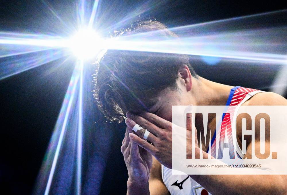 Netherlands Artistic Gymnastics World Championships 9270861 22.10.2026 Japan s Shinnosuke Oka reacts after falling as he competes on the vault during the men s team final at the 2026 World Artistic Gymnastics Championships in Rotterdam, the Netherlands. Alexey Filippov Sputnik Rotterdam Netherlands