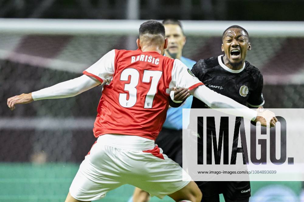 SC Braga v KAA Gent - UEFA Conference League BRAGA, PORTUGAL - OCTOBER 22 : Balikwisha Michel-Ange forward of KAA Gent in action during the UEFA Conference League 2026 27 League Phase matchday 2 match between SC Braga and KAA Gent on October 22, 2026 in Braga, Portugal, 22 10 2026 Braga Portugal