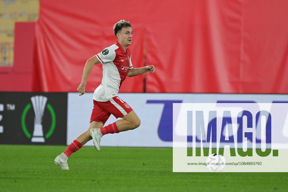 Aleksandr Golovin (ASM) - UEFA Conference League match between AS Monaco and SC Freiburg on October 22, 2026 at the Louis II Stadium in Monaco.