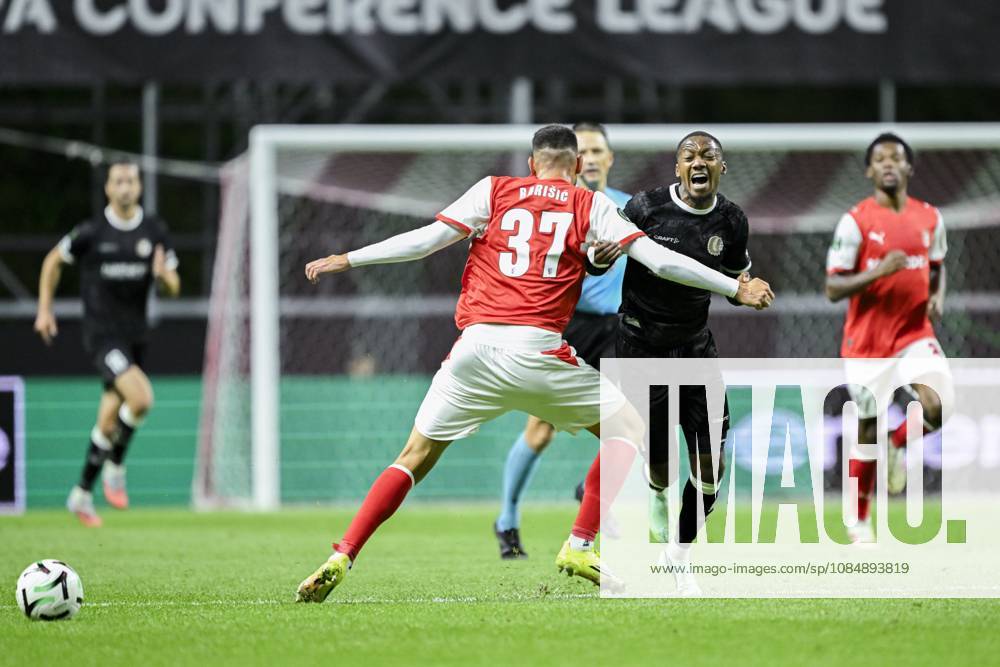 SC Braga v KAA Gent - UEFA Conference League BRAGA, PORTUGAL - OCTOBER 22 : Balikwisha Michel-Ange forward of KAA Gent in action during the UEFA Conference League 2026 27 League Phase matchday 2 match between SC Braga and KAA Gent on October 22, 2026 in Braga, Portugal, 22 10 2026 Braga Portugal