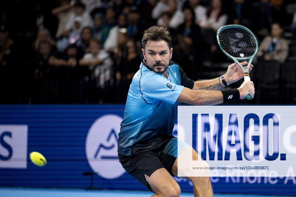 TENNIS : ATP, Tennis Herren 250 - Grand Prix Tennis AURA - Decines (France) 22 10 2026 Flavio Cobolli (ITA) vs Stan Wawrinka (SUI) during the tournament of the Auvergne Rhône-Alpes Grand Prix at the LDLC Arena in Décines on October 22, 2026. Photo Sandrine Thesillat PsNewZ