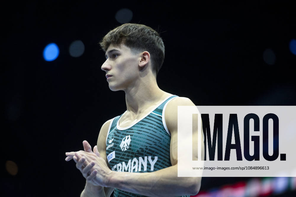 Rotterdam The Netherlands 22nd October 2026 World Championships artistic gymnastics. Mens allround competition Timo Eder (GER) finishes 14th