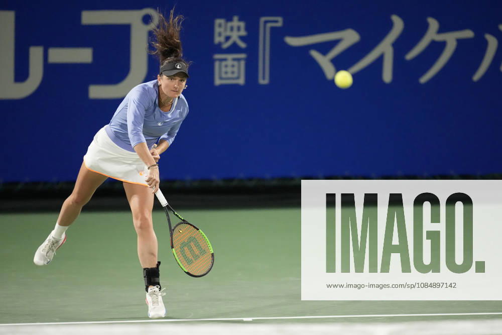 WTA, Tennis Damen Kinoshita Group Japan Open - Day 4 Jesika Maleckova of the Czech Republic plays with partner Miriam Skoch of the Czech Republic during their semi-final doubles match against Hao-Ching Chan of Chinese Taipei and Miyu Kato of Japan at the 2026 Kinoshita Group Japan Open Women s tennis tournament at Utsubo Tennis Center in Osaka, Japan, on October 22, 2026. Osaka Japan