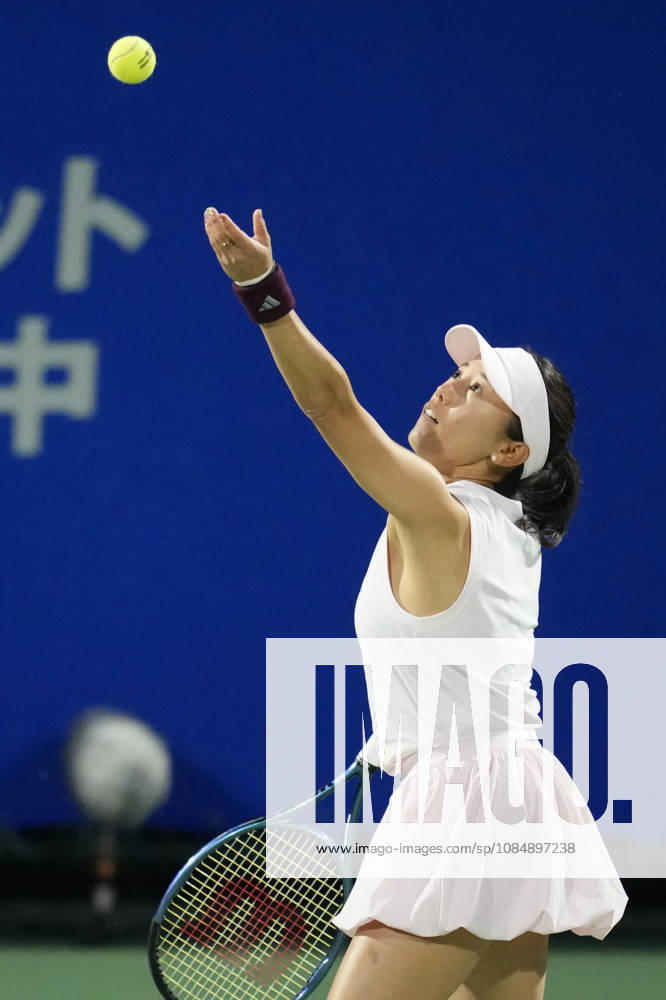WTA, Tennis Damen Kinoshita Group Japan Open - Day 4 Miyu Kato of Japan plays with partner Hao-Ching Chan of Chinese Taipei during their semi-final doubles match against Jesika Maleckova and Miriam Skoch of the Czech Republic at the 2026 Kinoshita Group Japan Open Women s tennis tournament at Utsubo Tennis Center in Osaka, Japan, on October 22, 2026. Osaka Japan