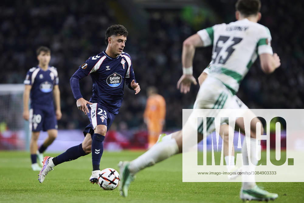 Celtic FC v Real Club Celta - UEFA Europa League 2026 27 League Phase MD3 GLASGOW, SCOTLAND - OCTOBER 22: Hugo Alvarez of RC Celta de Vigo runs with the ball during the UEFA Europa League 2026 27 League Phase MD3 match between Celtic FC and Real Club Celta de Vigo at Celtic Park on October 22, 2026 in Glasgow, Scotland. (Photo by Diego Simon Photo Players Images Magara Press) Glasgow Celtic Park Stadium Scotland