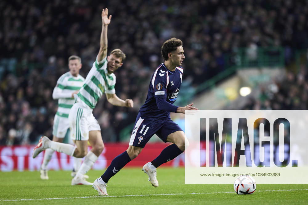 Celtic FC v Real Club Celta - UEFA Europa League 2026 27 League Phase MD3 GLASGOW, SCOTLAND - OCTOBER 22: Pablo Duran of RC Celta de Vigo runs with the ball during the UEFA Europa League 2026 27 League Phase MD3 match between Celtic FC and Real Club Celta de Vigo at Celtic Park on October 22, 2026 in Glasgow, Scotland. (Photo by Diego Simon Photo Players Images Magara Press) Glasgow Celtic Park Stadium Scotland