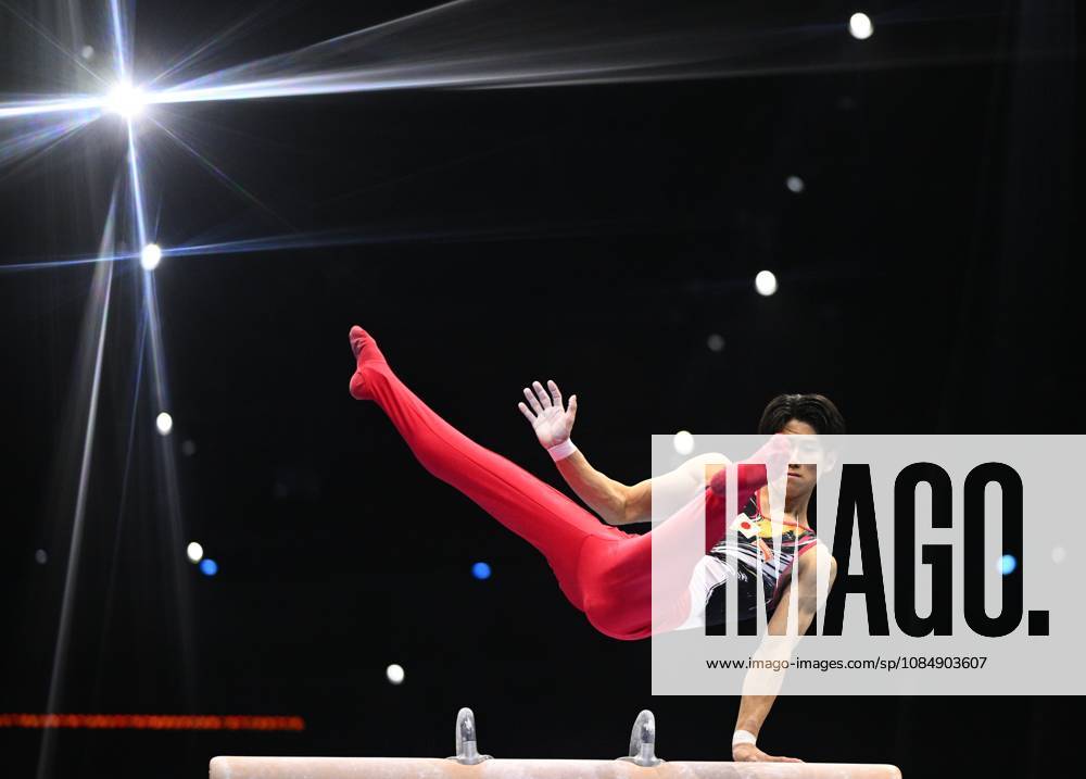 Netherlands Artistic Gymnastics World Championships 9271012 22.10.2026 Japan s Daiki Hashimoto competes on the pommel horse during the men s all-around final at the 2026 World Artistic Gymnastics Championships in Rotterdam, the Netherlands. Alexey Filippov Sputnik Rotterdam Netherlands