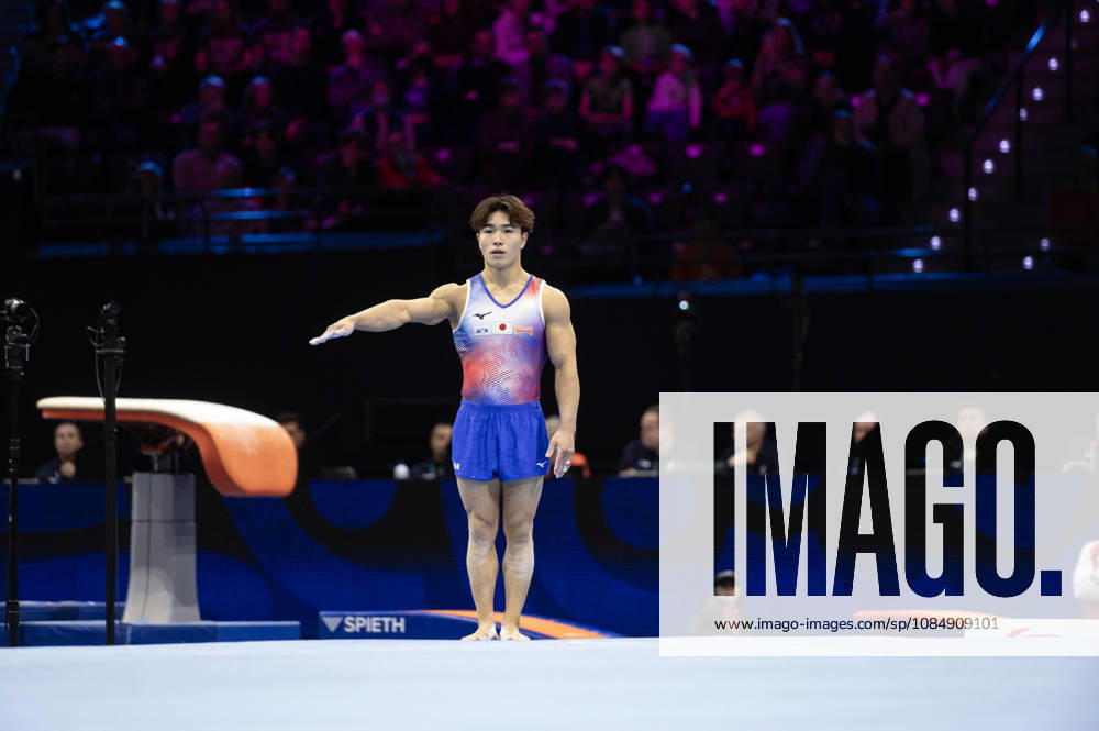 Rotterdam The Netherlands 22nd October 2026 World Championships artistic gymnastics. Mens all round final Floor Shinnosuke Oka (JPN) turnen