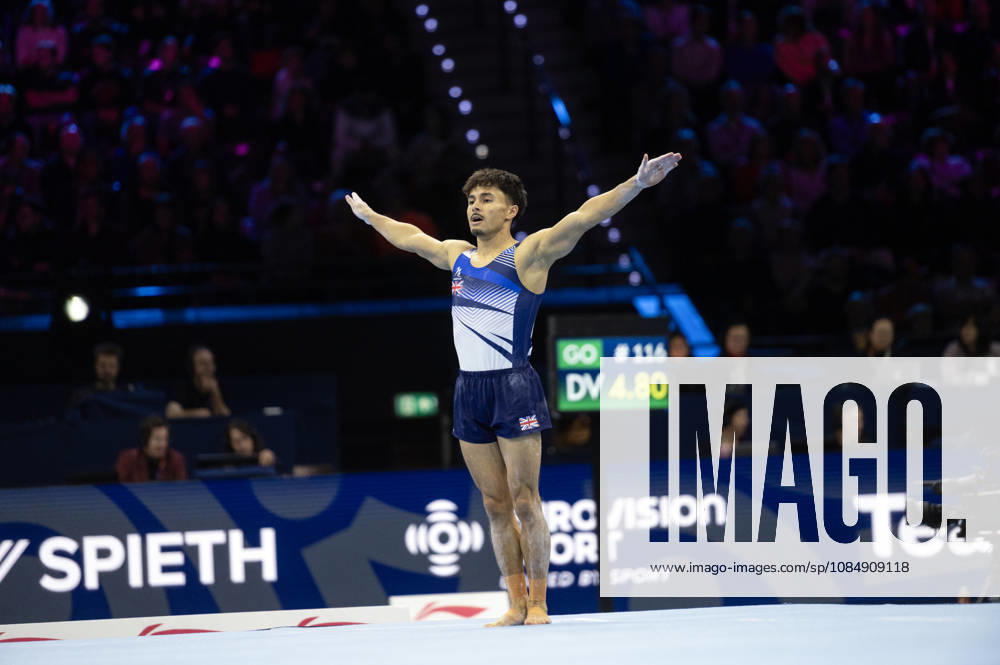 Rotterdam The Netherlands 23rd October 2026 World Championships artistic gymnastics. Mens all round final Floor Jake Jarman (JPN) turnen