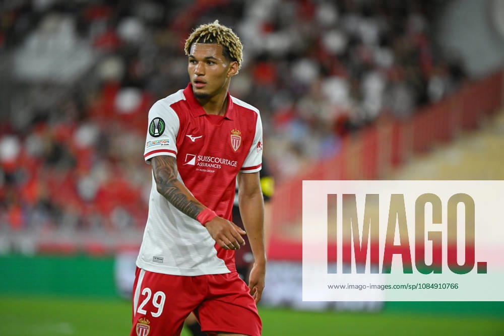 Paris Brunner (ASM) - UEFA Conference League match between AS Monaco and SC Freiburg on October 22, 2026 at the Louis II Stadium in Monaco.