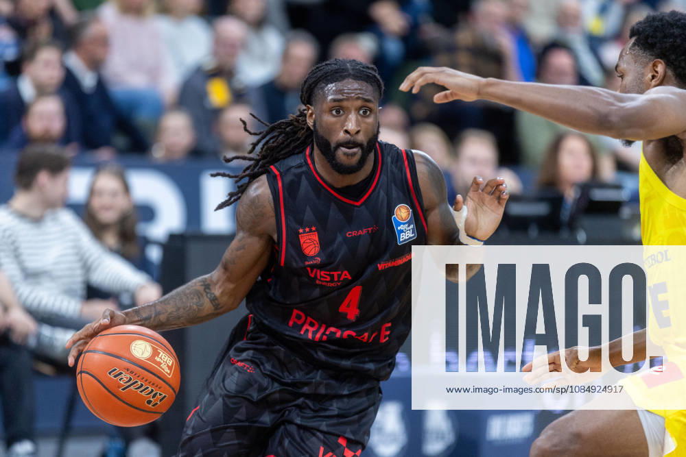 Oldenburg, Niedersachsen, DEU, 23.10.2026, Jordan Jones (BMA365 Bamberg Baskets). EWE Baskets Oldenburg vs. BMA365 Bamberg Baskets. Basketball 1. Basketball-Bundesliga Saison 2026 2027, 6. Spieltag, Grosse EWE Arena. EWE Baskets Oldenburg vs. BMA365 Bamberg Baskets