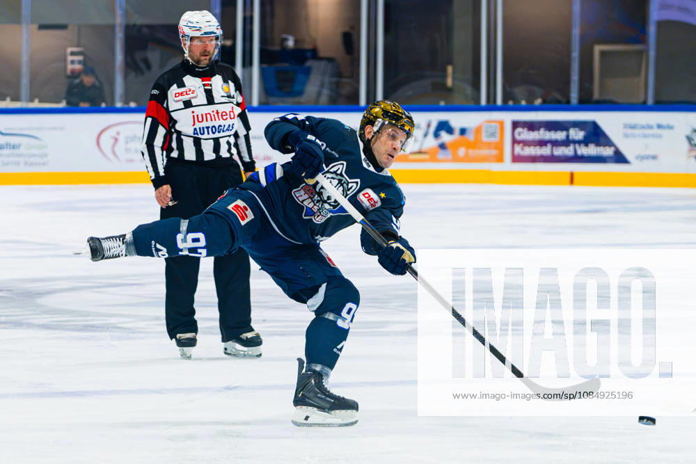 Kassel, Deutschland 22. Oktober 2026: DEL2 - 2026 2027 - Sp. 11 - Kassel Huskies gegen Blue Devils Weiden Im Bild: Matt White (ECK) Probonio Arena Hessen