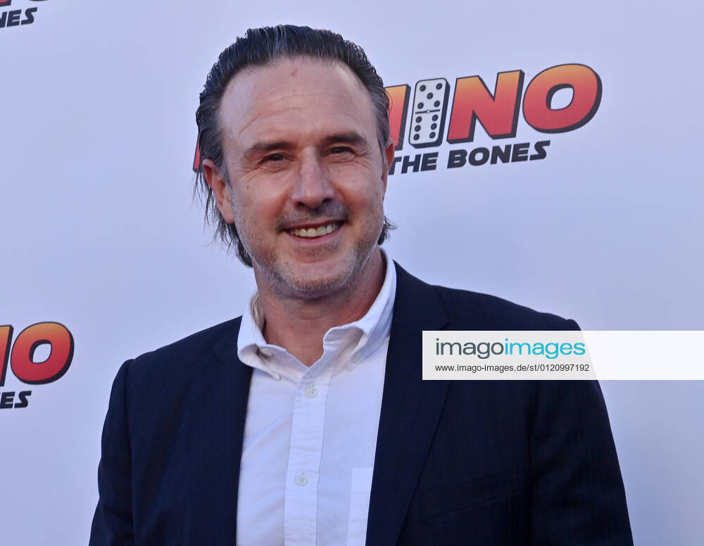 Cast member David Arquette attends the premiere of the motion picture comedy Domino: Battle of the Bones in Los Angeles on Wednesday, June 9, 2021. Domino: Battle of the Bones is a feel-good comedy about an elderly black man who teams up with his awkward, white step-grandson to defeat his rival in a domino tournament. LAP2021060908 JIMxRUYMEN