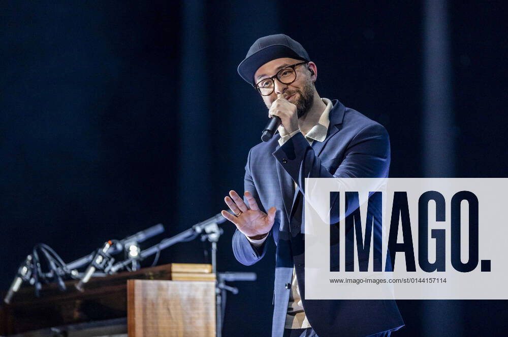Mark Forster bei der Aufzeichnung der TV-Show MDR Sputnik präsentiert: Friends of Mark Forster im Carl-Maria-von-Weber-Theater. Bernburg