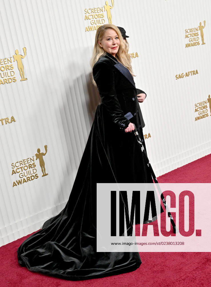29th Annual Screen Actors Guild Awards. Fairmont Century Plaza, Los Angeles, California. Featuring: Christina Applegate Where: Los Angeles, California, United States When: 26 Feb 2023 Credit: BauerGriffin INSTARimages