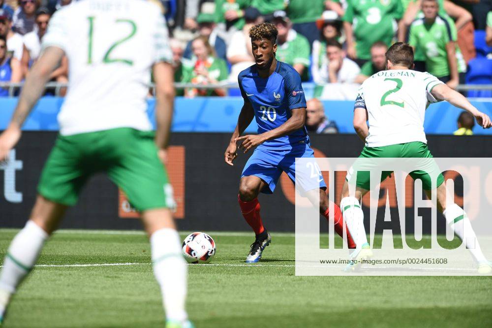 Kingsley coman (france) - Fussball, Frankreich vs. Irland - UEFA UEFA EURO EM Europameisterschaft, Nationalteam Länderspiel, Fussball 2016 - Lyon - 26 06 2016 FredericChambert Panoramic