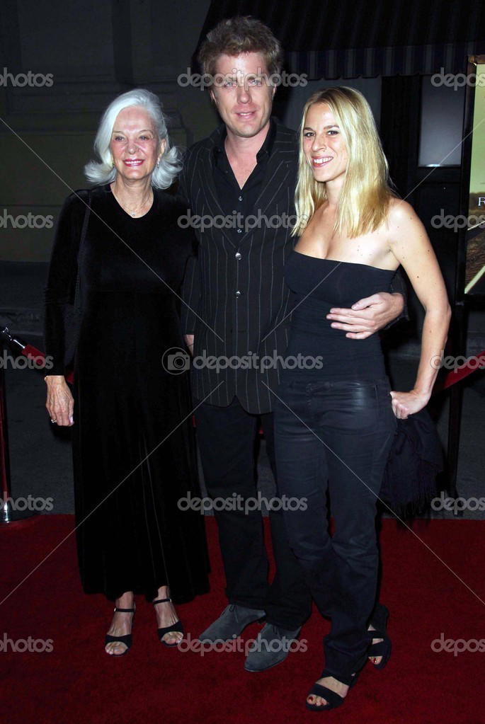 Kyle Eastwood with Maggie Johnson and guest at the Los Angeles premiere of Rails And Ties. Steven J. Ross Theatre, Burbank, CA. 10-23-07