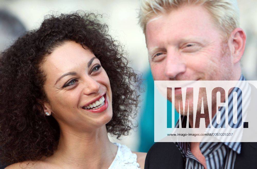 Boris Becker und seine Freundin Lilly Kerssenberg während der - Amber Fashion Show - am Rande des Formel 1 Grand Prix von Monaco in Monte Carlo -