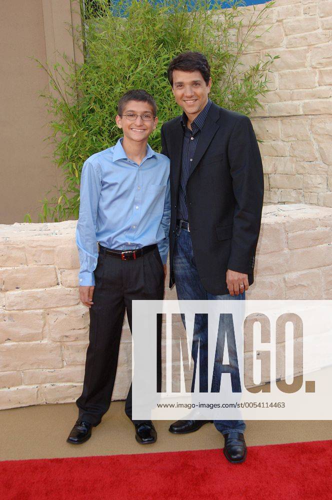 Ralph Macchio and son Daniel THE KARATE KID FILM PREMIERE Los Angeles Patrick Rideaux PicturePerfect