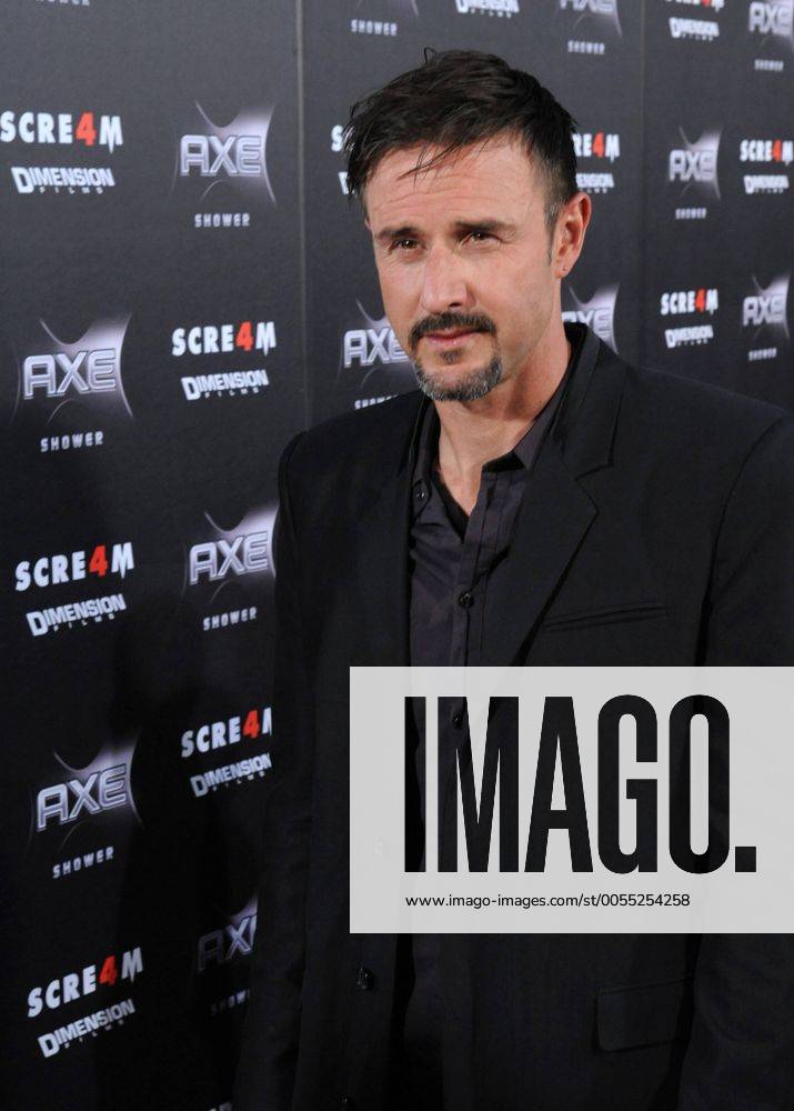 David Arquette, a cast member in the motion picture thriller Scream 4 , attends the premiere of the film at Grauman s Chinese Theatre in the Hollywood section of Los Angeles on April 11, 2011. LAP2011041119
