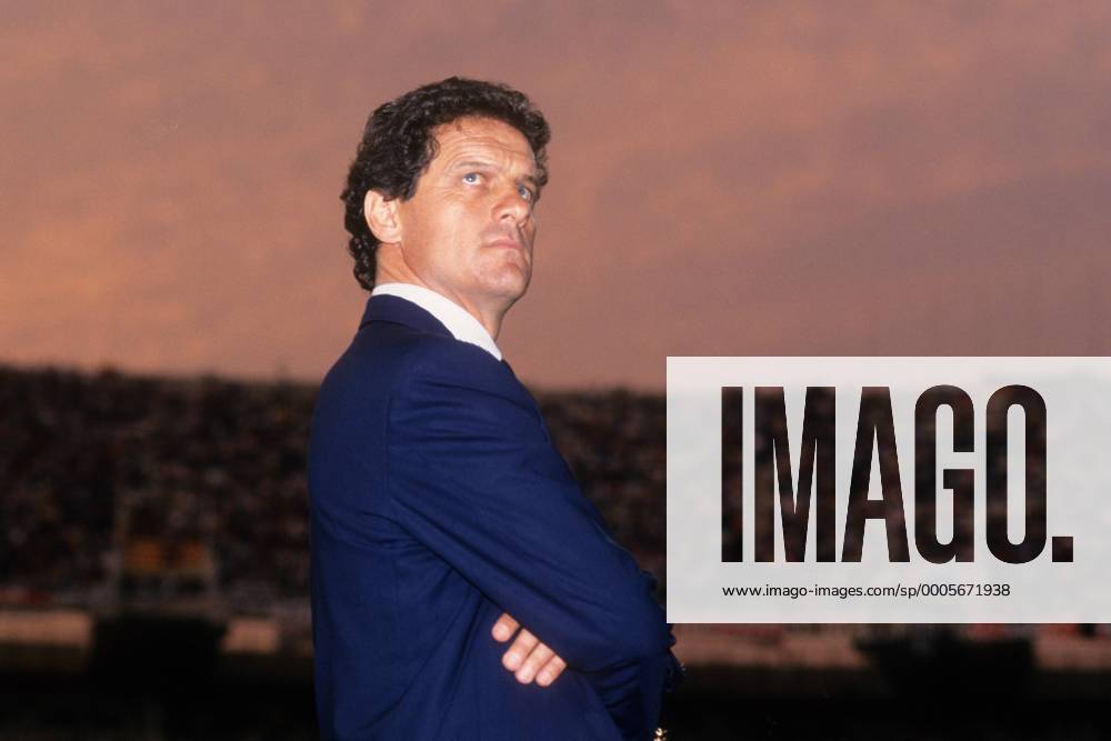 Trainer Fabio Capello (AC Milan) Fußball EC 1 Herren Champions League 1993 1994 Finale Porträt Athen