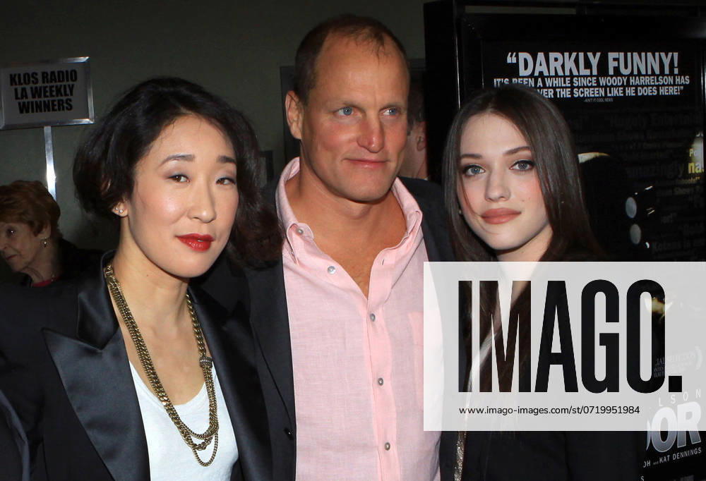 Defendor Los Angeles Premiere 22 February 2010 - Westwood, California - Sandra Oh, Woody Harrelson, Kat Dennings. Defendor Los Angeles Premiere held at The Landmark Theater. Photo Credit: T. Conrad AdMedia Westwood California United States