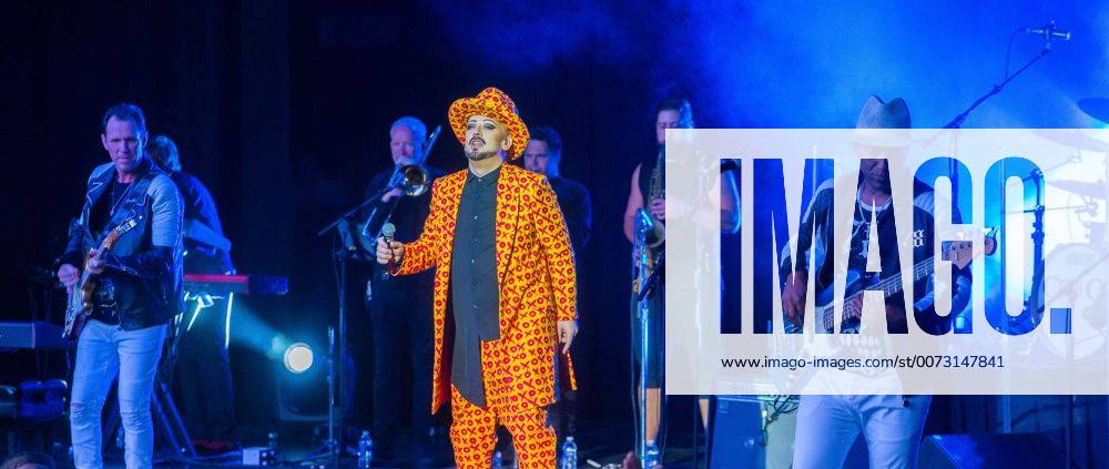 Detroit, MI, U.S - BOY GEORGE and the Culture Club performs at Meadow Brook Music Festival in Rochester Hills, MI. Detroit U.S. - ZUMAs123