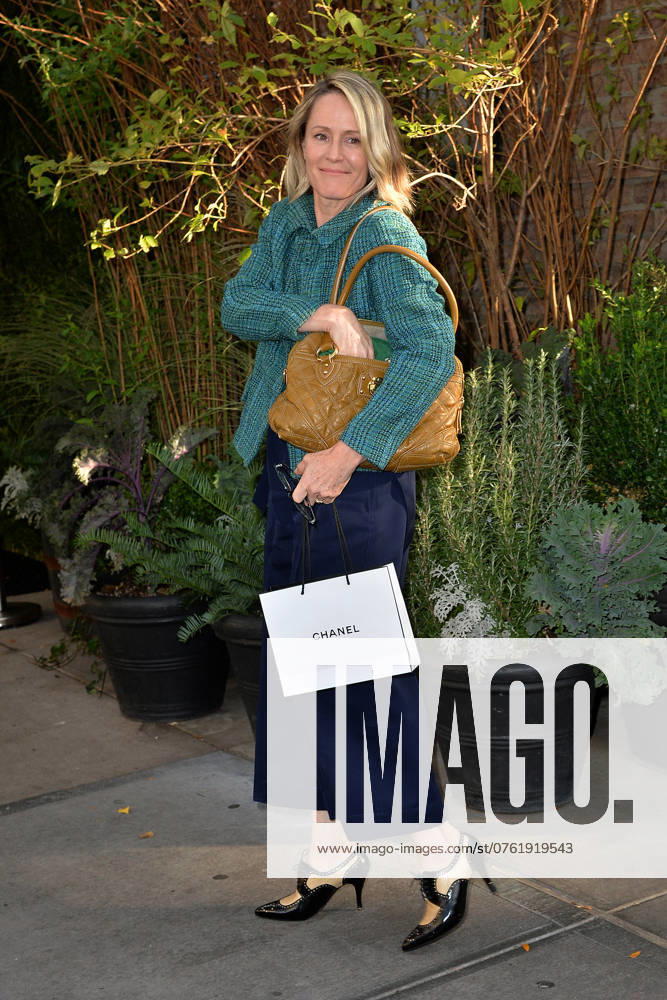 Mary Stuart Masterson was seen leaving Locanda Verde Chanel luncheon in New York City on November 4, 2019.